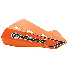 Plastic off-road Hand-guards VELOCE colour: orange with universal fitting kit CEMOTO 8304200062 CEM