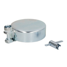 Capac antifurt Capac anti-furt pentru capacul de umplere a combustibilului cu clapa trident zincat diametru: 80mm CARGOPARTS CARGO-ZP018