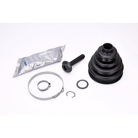 Ansamblu burduf, articulatie planetara Burduf cauciuc cap planetara exterior fi: 22/83 lungime102 set AUDI 80 B3 80 B4 90 B3 CABRIOLET B3 COUPE B3 1.6-2.3 06.86-08.00 SPIDAN 0.022555