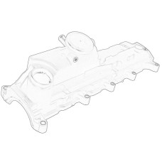 Culbutor Capac Rocker cover with cover gasket DACIA DOKKER DOKKER EXPRESS/MINIVAN LODGY LOGAN II LOGAN MCV II SANDERO II NISSAN CUBE NOTE NV250 QASHQAI I QASHQAI II TIIDA 1.5D 09.02- OE RENAULT 82 00 756 123