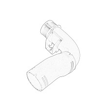 Intercooler, compresor Furtun intercooler evacuare metal-cauciuc FIAT BRAVO II LANCIA DELTA III 1.6D/1.9D 11.06-12.14 OE FIAT 51792357