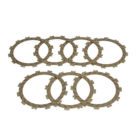 Disc ambreiaj Clutch friction discs KAWASAKI H1 H1-A H1-B H1-D KH KL KLT KX Z 125-500 1969-1994 FERODO FCD0485