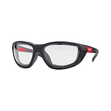 Protectia ochilor si fetei Protective glasses lens colour: transparent stadards: EN 166 EN 170 EN 172 colour: Black airtight MILWAUKEE 4932471885