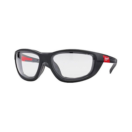 Protectia ochilor si fetei Protective glasses lens colour: transparent stadards: EN 166 EN 170 EN 172 colour: Black airtight MILWAUKEE 4932471885