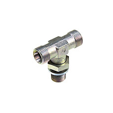 Cap de cuplare Montare TEKALAN Conector T cu trei cai M16x15 metal cantitate: 1buc cu piulita HALDEX 1-81012162