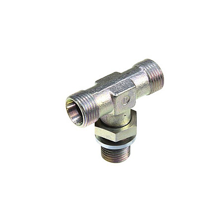 Cap de cuplare Montare TEKALAN Conector T cu trei cai M16x15 metal cantitate: 1buc cu piulita HALDEX 1-81012162