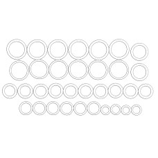 Saiba de etansare Colectie garnituri OE RENAULT 92 47 500 01R