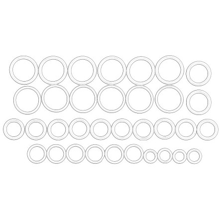 Saiba de etansare Colectie garnituri OE RENAULT 92 47 500 01R