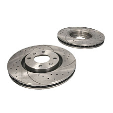 Disc frana de performanta High-efficiency brake disc 2pcs SPEEDMAX Cut-Drilled front  L/R outer diameter 283 mm thickness 26 mm  CITROEN BERLINGO BERLINGO MULTISPACE 1.0-Electric 02.98- SPEEDMAX 5201-01-0872PTUOTUV