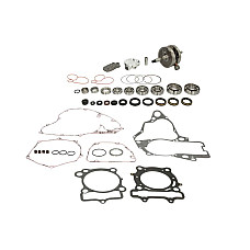 Set reparare de arbore cotit Kit reparatie motor tlok STD un set garnituri cu rulment cutie viteze piston pompa apa si kit SUZUKI RM Z 250 2007 2009 CHEIE RABBIT WR101 073