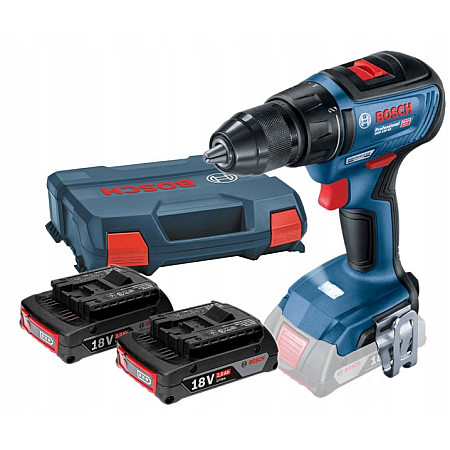 Surubelnita burghiu Drill-screwdriver power supply: battery-powered type: pistol set of GSR 18V-50 15-13mm voltage: 18V maximum torque: 50Nm number of batteries: 2 2 Ah Li-Ion BOSCH 0 601 9H5 000