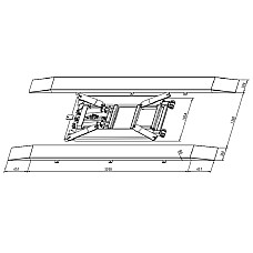 Elevator cu inaltime mica 2 szt. PROFITOOL Zestaw ramp do podnosnik nozycowy niskiego podnoszenia 0XPTPF0003-2 PROFITOOL 0XPTPF792261003