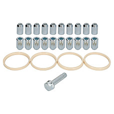 Trusa de montare a jantei de aliaj Fitting kit O 76x671 N STAR M12X15 + STAR TOOL K21 1 kit / 4 wheels - B/N qty 20 MAK MAK 8000000338