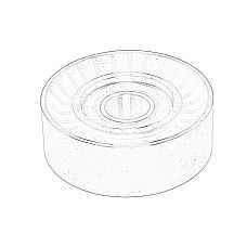 Intinzator, Curea trapezoidal Multiple V-belt tensioning roll DODGE DART 1.4/2.4 04.12- CHRYSLER 04627312AA