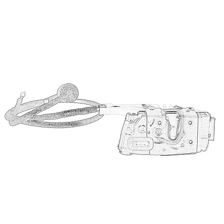 Incuietoare usa incuierea centrala a usilor MERCEDES SPRINTER 5-T B906 2.2D 03.09-05.16 OE MERCEDES 906 730 19 00