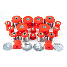 Bucsa montaj brat suspensie Polyurethane bushings basic set 18pcs rear axle L/R hardness: 80 Sha AUDI A3 TT SEAT LEON SKODA OCTAVIA I VW BORA BORA I GOLF IV NEW BEETLE 12.96-06.06 MPBS 0604003Q/80SHA