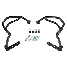 Crash Pad engine bars engine under cover colour neagra BMW F 750 2017-2022 RDMOTO RDM-CF151KD