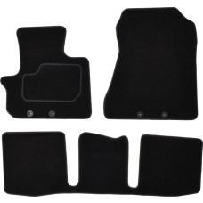 Covoras podea textil Floor mats Velours 3 pcs front/rear set colour neagra TOYOTA IQ 01.09-12.15 Saloon MAMMOOTH MMT A041 TOY180 PRM 01