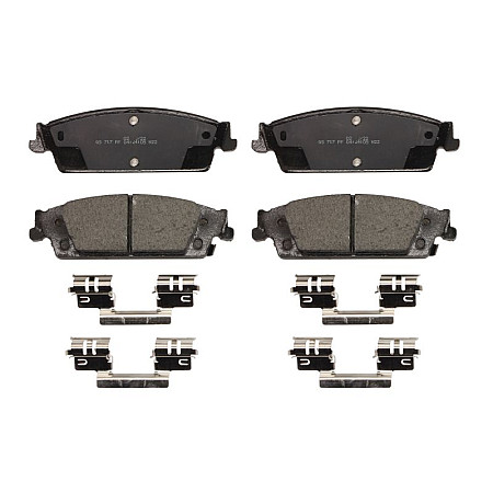 Set placute de frana Spate EN no ECE R90 certification CADILLAC ESCALADE 6.2/6.2ALK 09.14- WAGNER ZD1707