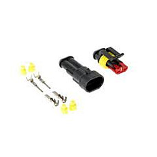 Stecher Conexiunile prin cablu en socket+plug numar pini: 2 tip conexiune: SUPERSEAL SOLARIS URBINO I URBINO II 10.98- AC TQZ-32AB