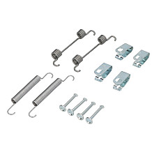 Set accesorii, saboti frana parcare Set de montaj pantofi de frana KIA CARENS IV OPTIMA 1.6-2.4H 06.10- QUICK BRAKE QB105-0044