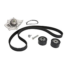 Set pompa apa + curea dintata Set de sincronizare curea + scripete + pompa de apa CITROEN JUMPER PEUGEOT BOXER 2.2D 02.02- HEPU PK08012