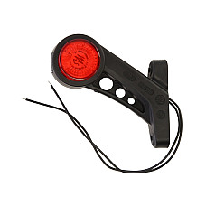 Lampa gabarit Outline marker lights L Orange/Red/White LED 12/24V WAS 621BCL W77.4