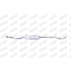 Toba esapamet intermediara Sistem de evacuare a amortizorului  CITROEN C3 II DS3 1.4/1.4LPG/1.6 11.09- WALKER WALK24147