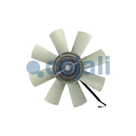 Ventilator, radiator Fan clutch with fan 750mm number of blades: 8 number of pins: 2 SCANIA PGRT DC11.08-DT12.12 03.04- COJALI 7075401COJ