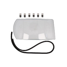 Lentila,far Sticla farului Dreapta en with gasket SCANIA PGRT 01.03- GIANT 131-SC01210GR