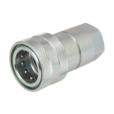 Cupla rapida Hydraulic coupler socket 3/8inch NPTF 50l/min. iSO standard: 7241-A FASTER NV 38 NPT F