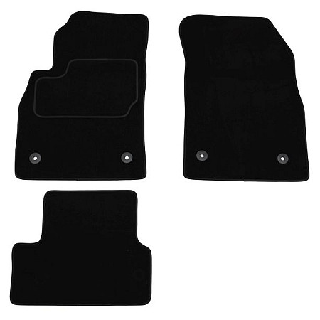 Covoras podea textil Floor mats Velours 4 pcs front/rear set colour neagra CHEVROLET CRUZE 05.09- Saloon / Station wagon MAMMOOTH MMT A041 CHE42 PRM 01
