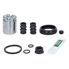Kit reparare etrier Brake caliper repair kit rear L/R piston diameter: 41 with a piston  ALFA ROMEO 159 4C 4C SPIDER BRERA SPIDER AUDI A3 A4 B6 A4 B7 TT CHEVROLET ORLANDO 1.2-4.7 05.91- BUDWEG BUD2090413