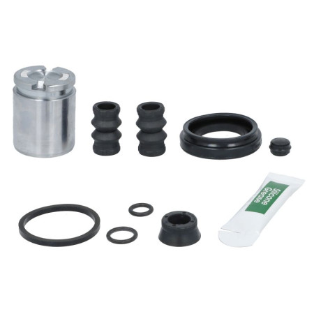 Kit reparare etrier Brake caliper repair kit rear L/R piston diameter: 41 with a piston  ALFA ROMEO 159 4C 4C SPIDER BRERA SPIDER AUDI A3 A4 B6 A4 B7 TT CHEVROLET ORLANDO 1.2-4.7 05.91- BUDWEG BUD2090413
