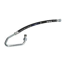 Furtun frana, instalatia de aer comprimat Furtun/conducta de frana Stanga Fata cauciuc / metal  MAN TGL TGM CZM CZM111459