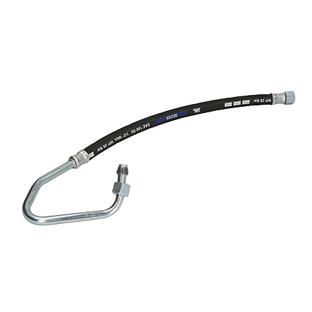 Furtun frana, instalatia de aer comprimat Furtun/conducta de frana Stanga Fata cauciuc / metal  MAN TGL TGM CZM CZM111459