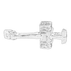 Fixare usa Limitator pentru usi Fata Dreapta/Stanga MINI F55 F57 R50 R53 R52 R58 CLUBVAN R55 06.01- OE BMW 51 21 7 176 811