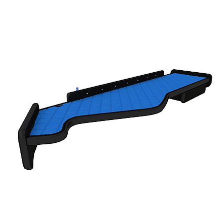 Raft interior cabina ofer Raftul cabinei Panou LED lumina alba cabina larga SPAtIU ACTIV lung sertar suplimentar sub blatul mesei lung culoare: albastru serie: ELEGANCE IVECO F-CORE F-CORE FT23 BLUE
