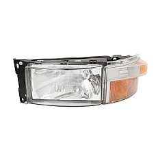 Far Lampa frontala Stanga H4/P21W/R5W fara motoras cu indicator SCANIA 4 PGRT 05.95- GIANT 131-SC44310AL