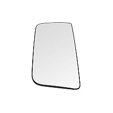 Sticla oglinda, oglinda retrovizoare exterioara Sticla oglinda laterala Stanga 430 x193mm incalzita MERCEDES ACTROS MP4 / MP5 ANTOS AROCS 07.11- MEKRA 156000001099