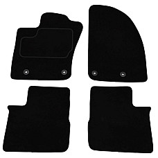 Covoras podea textil Floor mats Velours 4 pcs front/rear set colour neagra FIAT TIPO 10.15- Hatchback / Station wagon MAMMOOTH MMT A041 FIA277 PRM 01