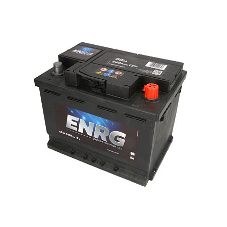Acumulator Pornire Acumulator ENRG 12V 60Ah/540A CLASIC R+ borna standard 242x175x190 B13 - flansa de montare 10.5 mm pornire ENRG ENRG560408054