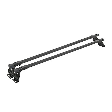 Portbagaj plafon Base roof rack complete steel neagra payload: 50 kg. length: 120 cm. Troughs quantity per set: 2 pcs for commercial vehicles CITROEN BERLINGO/MINIVAN PEUGEOT PARTNER ORIGIN 04.08- JOPE SNV 311058