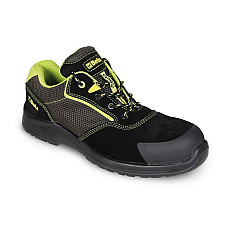 Protectia picioarelor BETA incaltaminte de protectie categorie de protectie: S1P material: net / piele intoarsa culoare: negru/verde botul: compozit BETA BE7223PEK/42