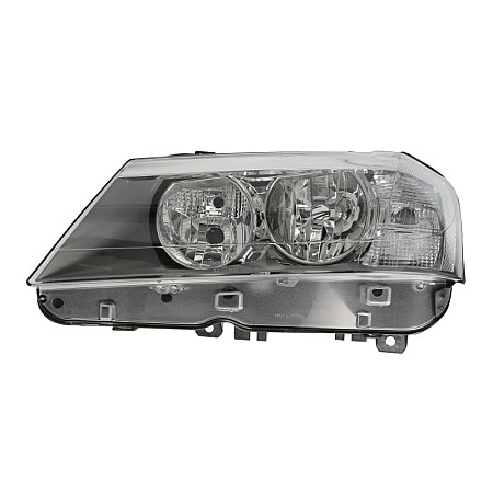 Far Lampa frontala Stanga H7/H7 electric cu motor culoare semnalizator: transparent BMW X3 F25 TYC TYC 20-12848-05-2