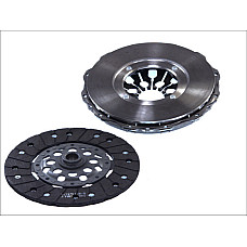 Set ambreiaj Kit ambreiaj Cu capac ambreiaj cu placa de presiune cu volanta cu masa dubla fara rulment de eliberare 220mm VW TRANSPORTER IV 2.5D 09.95-04.03 LUK 622 2205 09