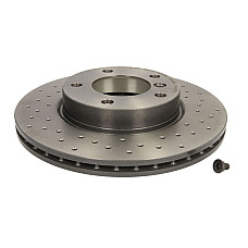 Disc frana Brake disc BREMBO Xtra 1pcs Drilled front  L/R outer diameter 286 mm thickness 22 mm BMW 3 E36 3 E46 Z3 E36 Z4 E85 1.6-2.8 09.90-02.09 BREMBO 09.5390.3X