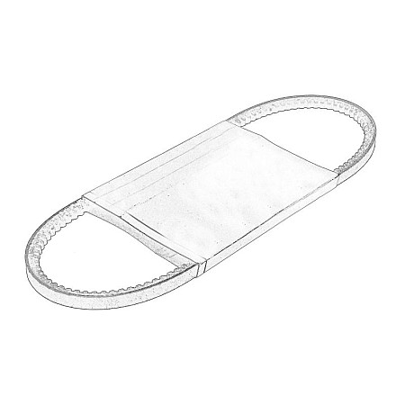 Curea transmisie cu caneluri Multi-V-curea PERKINS 080109049