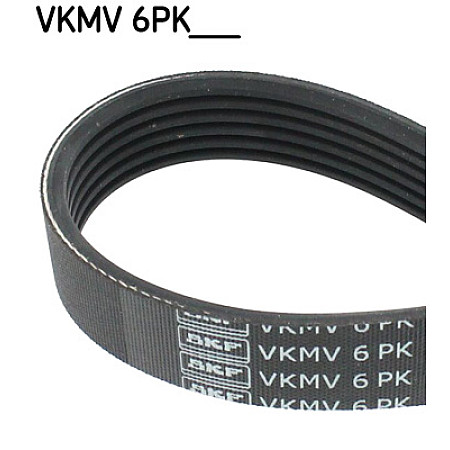 Curea transmisie cu caneluri V-curea AUDI OPEL Vauxhall VW A3 TT ASTRA EOS GOLF PASSAT SKF VKMV 6PK1620