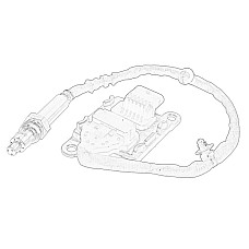Senzor NOx, injectie aditiv NOx sensor OPEL INSIGNIA B INSIGNIA B COUNTRY INSIGNIA B GRAND SPORT 2.0D 03.17- OE OPEL 55512347